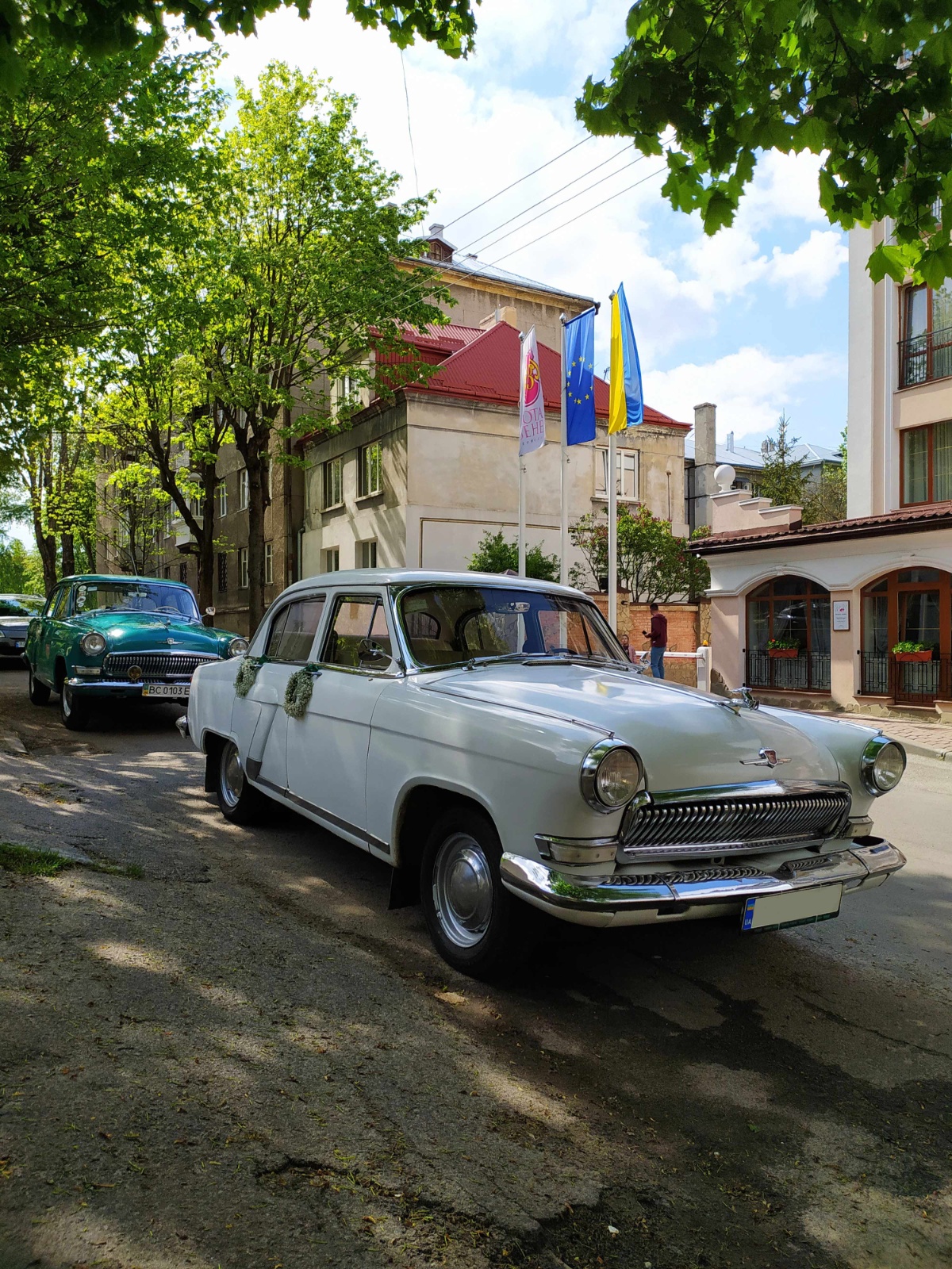Ретро авто ГАЗ 21 на весілля - Фото №6
