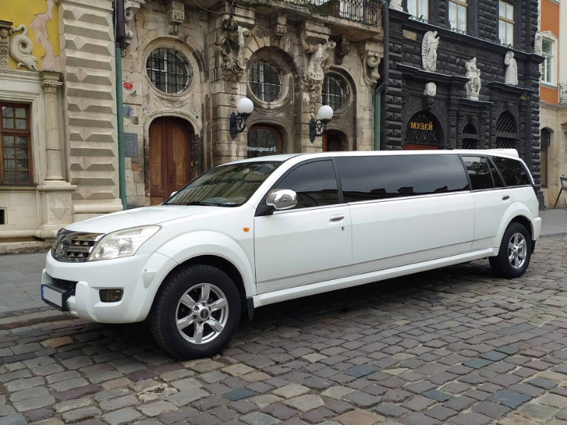 Лімузин на весілля у Львові. Лімузин DODGE Great Wall H2 Львів Лімузин на весілля у Львові. Лімузин DODGE Great Wall H2 Львів